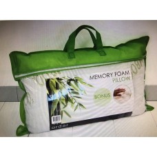 ARDOR Memory Foam Bamboo Pillow Cover Standard (Set of 2)